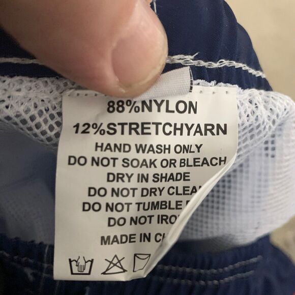 Arizona Wildcats Shorts NCAA G-III Mens 3XL Blue Swim Trunks Lined Nylon Logo - Picture 4 of 6